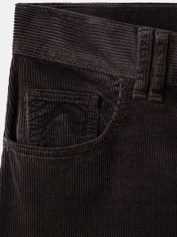 MANGO Wide leg Byxa 'Carmen' i brun