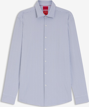 HUGO Regular fit Button Up Shirt 'Kenno' in Blue: front
