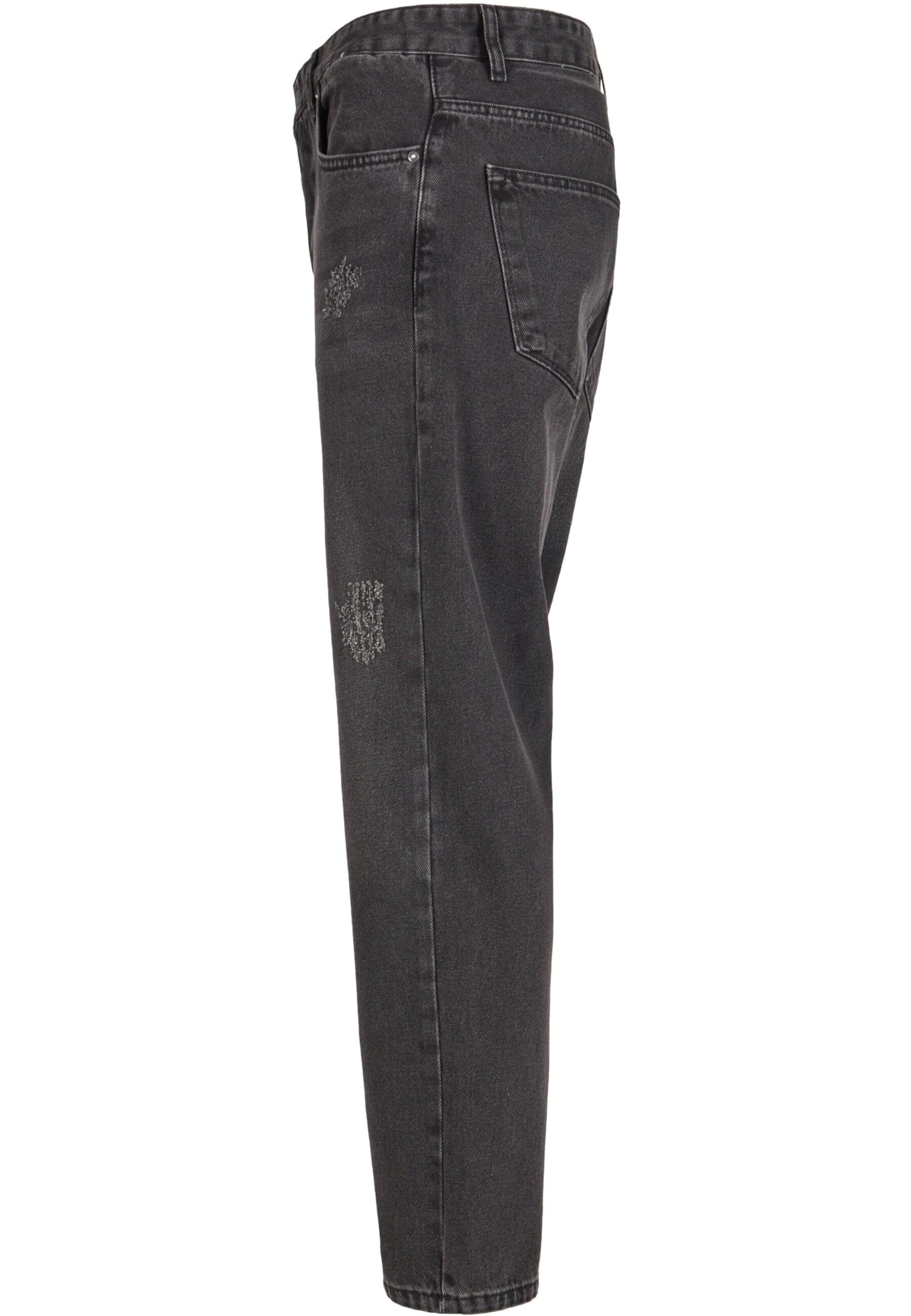 2Y Premium Loosefit Jeans in Zwart