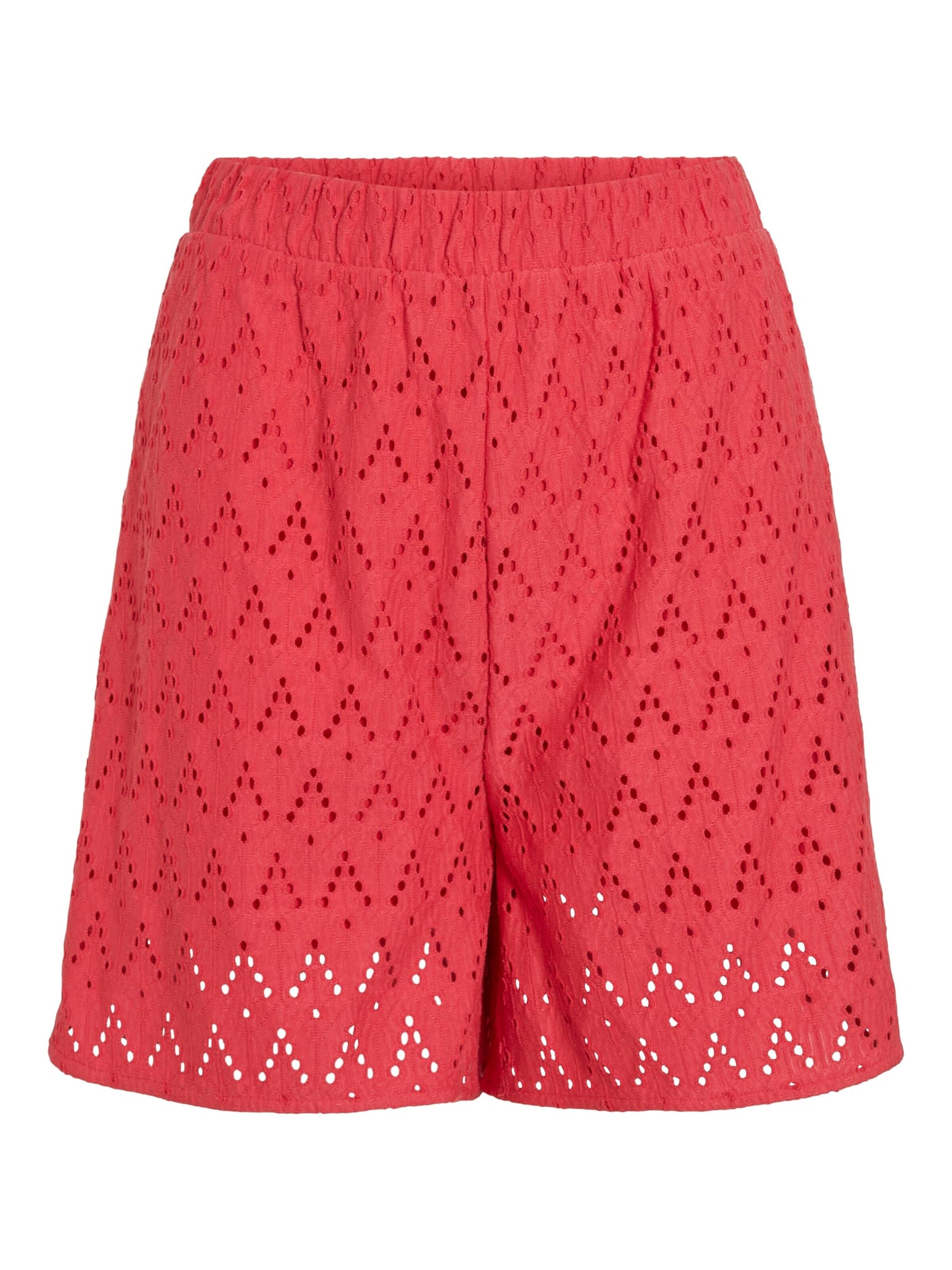 VILA Baggy Broek 'Amalina' in Roze: voorkant