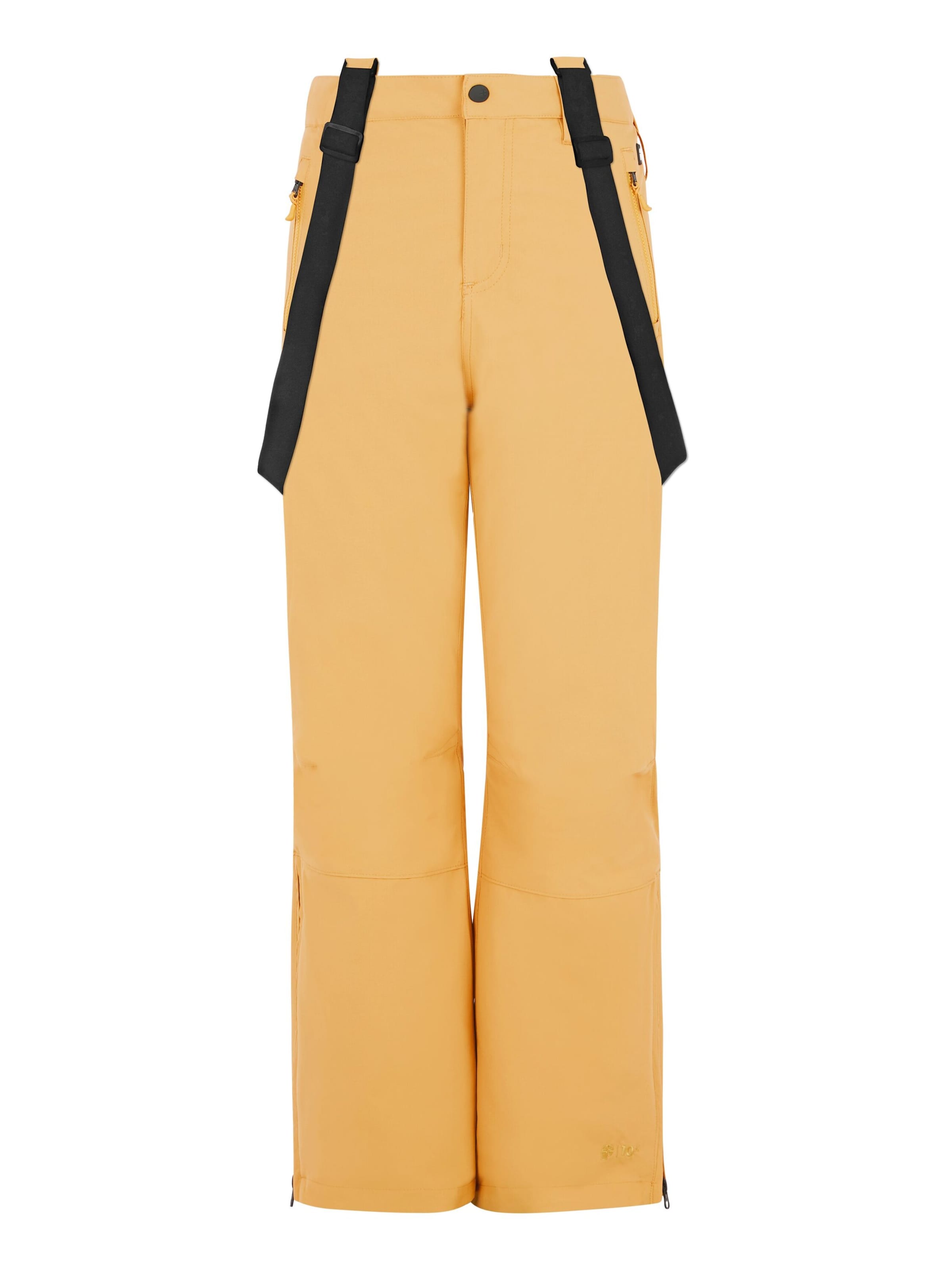 PROTEST Regular Workout Pants 'SPIKET JR' in Yellow: front