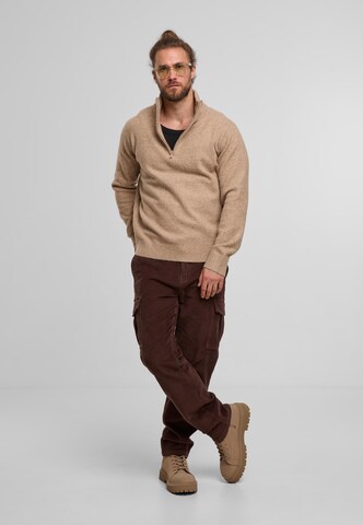 Pull-over 'Bertrax' INDICODE JEANS en beige