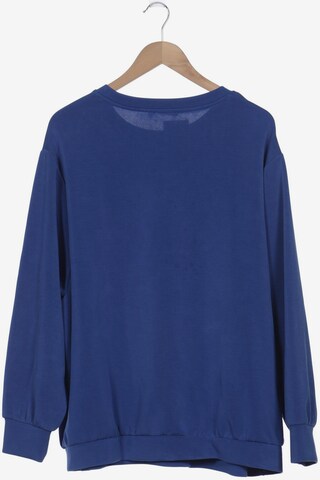SAMOON Sweatshirt & Zip-Up Hoodie in 6XL in Blue