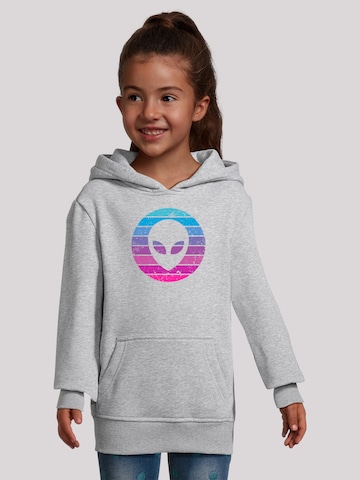 Sweat-shirt 'Alien Kopf' F4NT4STIC en gris : devant