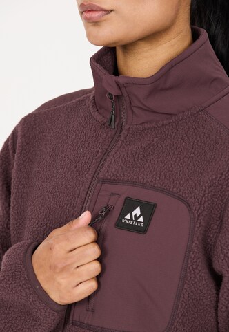 Whistler Fleece jas 'Felis' in Rood