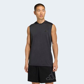 ADIDAS PERFORMANCE Performance Shirt in Black: front