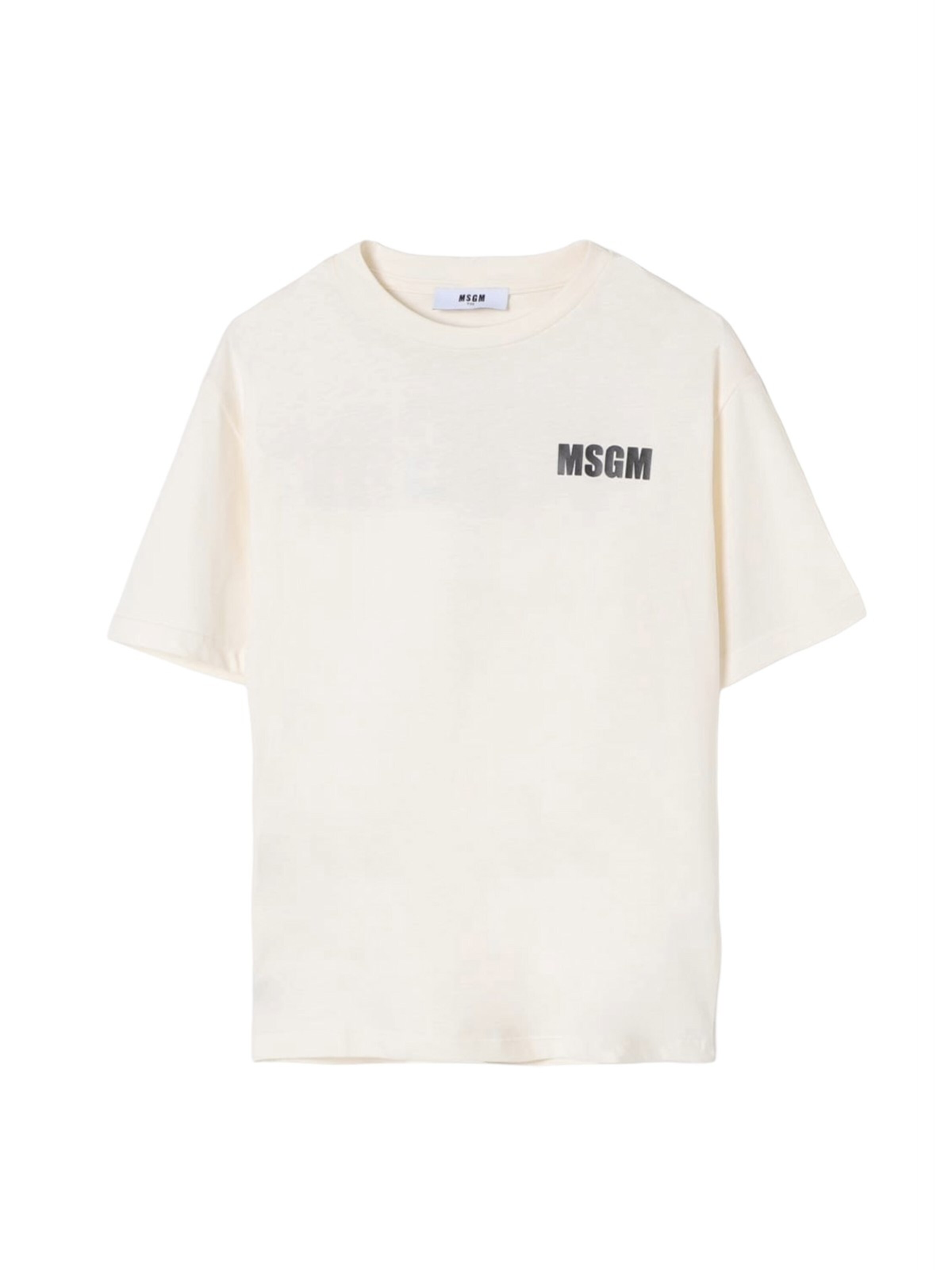 T-Shirt MSGM en beige : devant