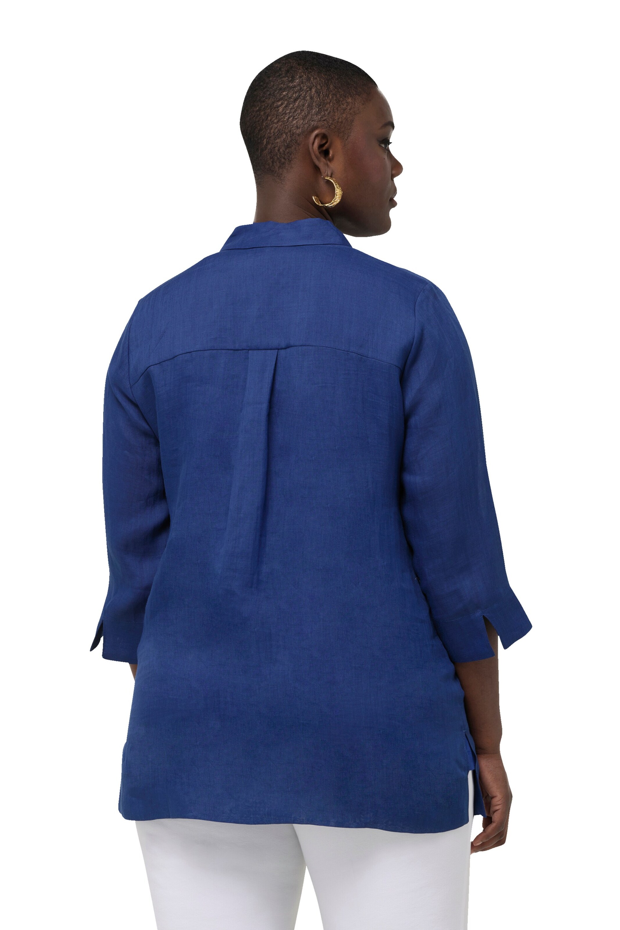 Ulla Popken Bluse in Blau