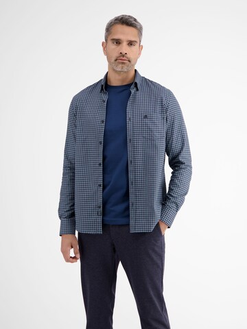 LERROS Regular fit Overhemd in Blauw: voorkant