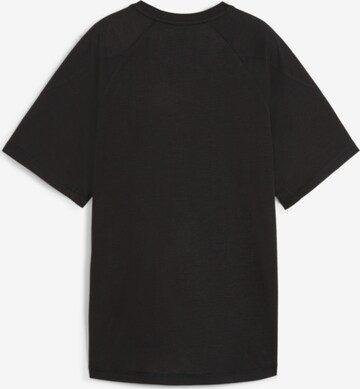 PUMATehnička sportska majica 'Evostripe' - crna boja