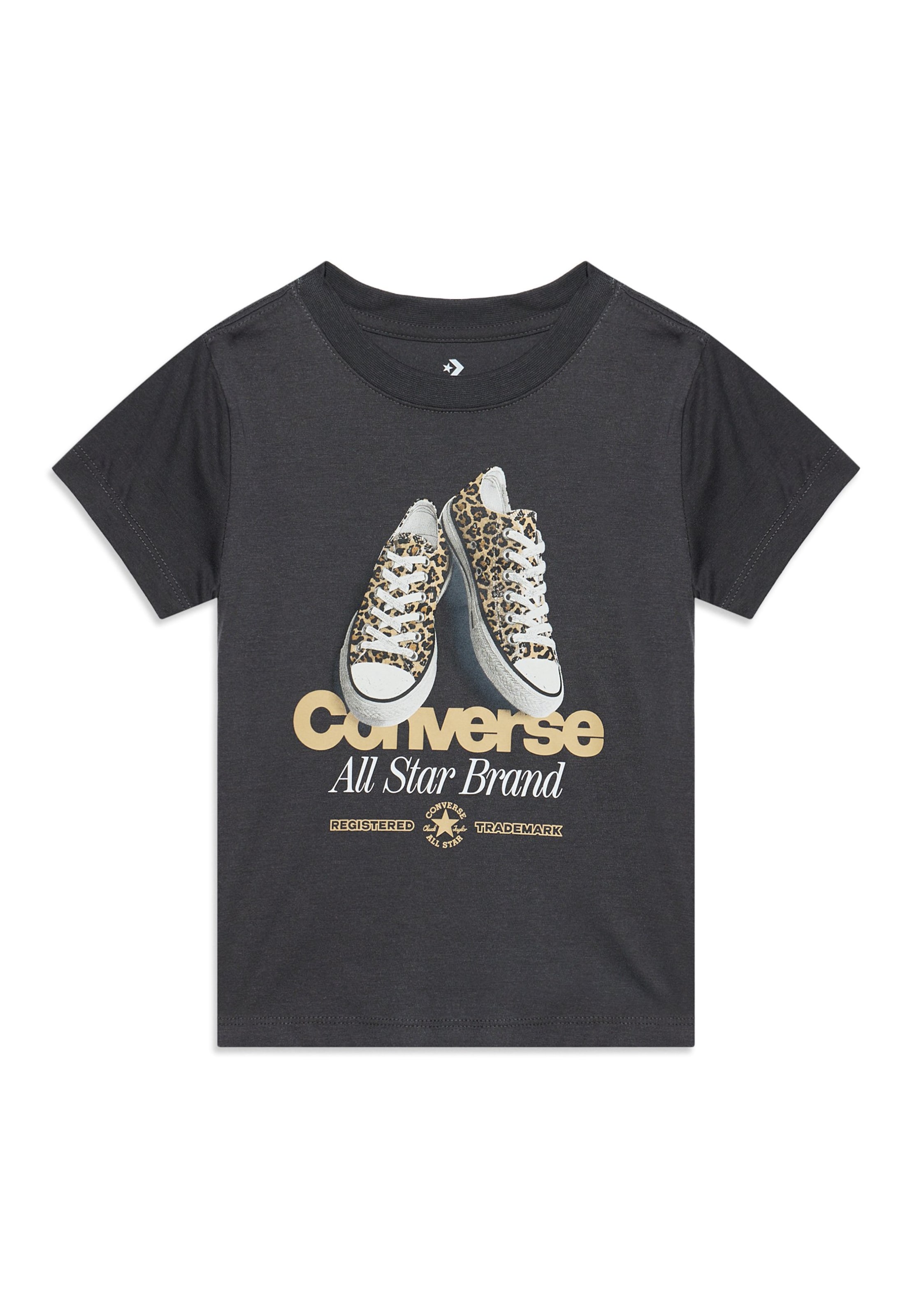 CONVERSE T-shirt i grå: framsida