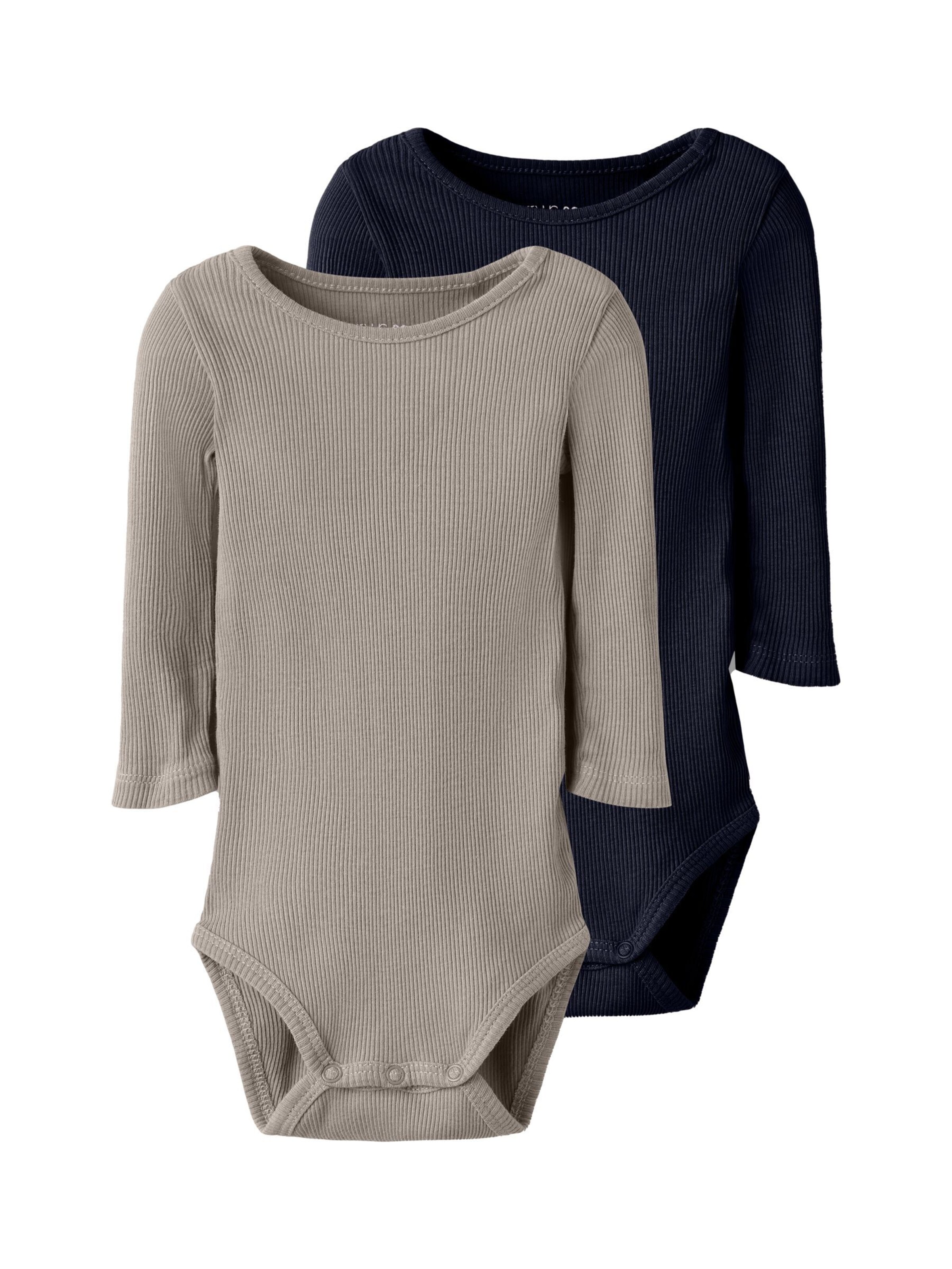 TWO SOON Ползунки/боди в Синий: спереди