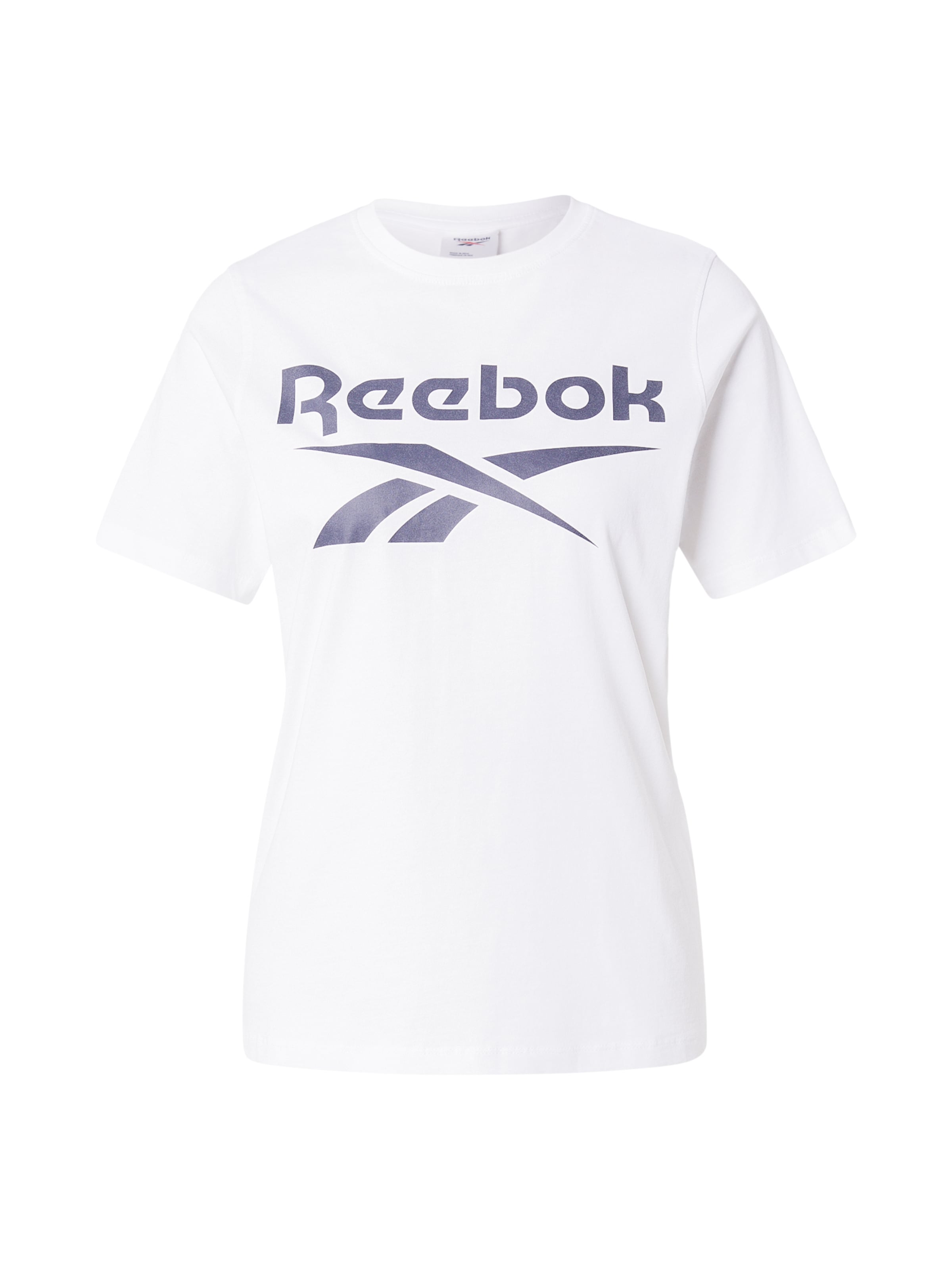 Reebok Λειτουργικό μπλουζάκι σε λευκό: μπροστά