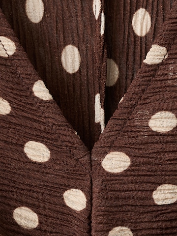 MANGOHaljina 'POMI' - smeđa boja