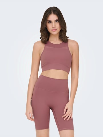 ONLY PLAY Bralette Sports bra in Pink: front