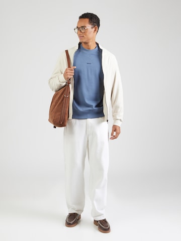 Sweat-shirt 'WeSmall' BOSS en bleu