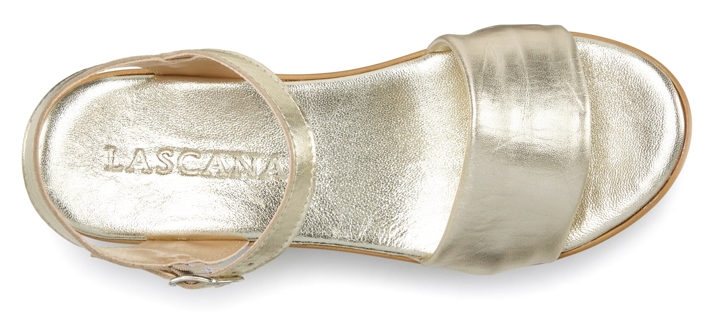 LASCANA Sandals in Gold