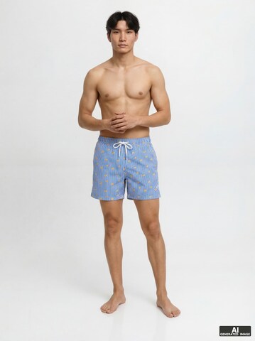 JACK & JONES Σορτσάκι-μαγιό 'JPSTMAUI BREEZE' σε μπλε