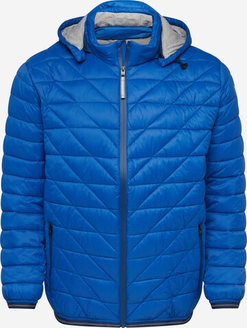 s.Oliver Men Big Sizes Between-Season Jacket in Blue: front