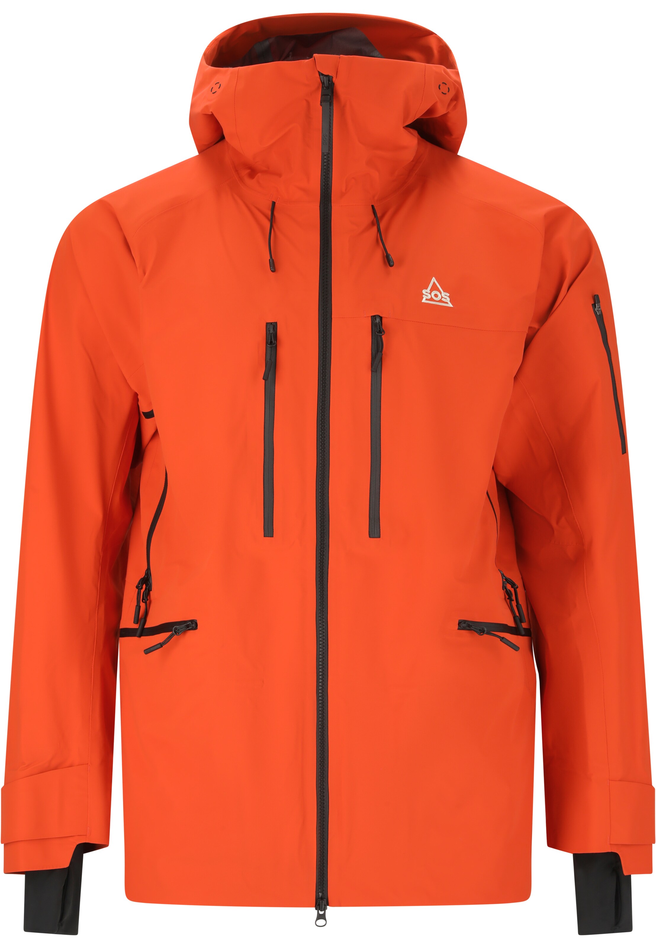 SOS Athletic Jacket 'Kula' in Orange, Item view