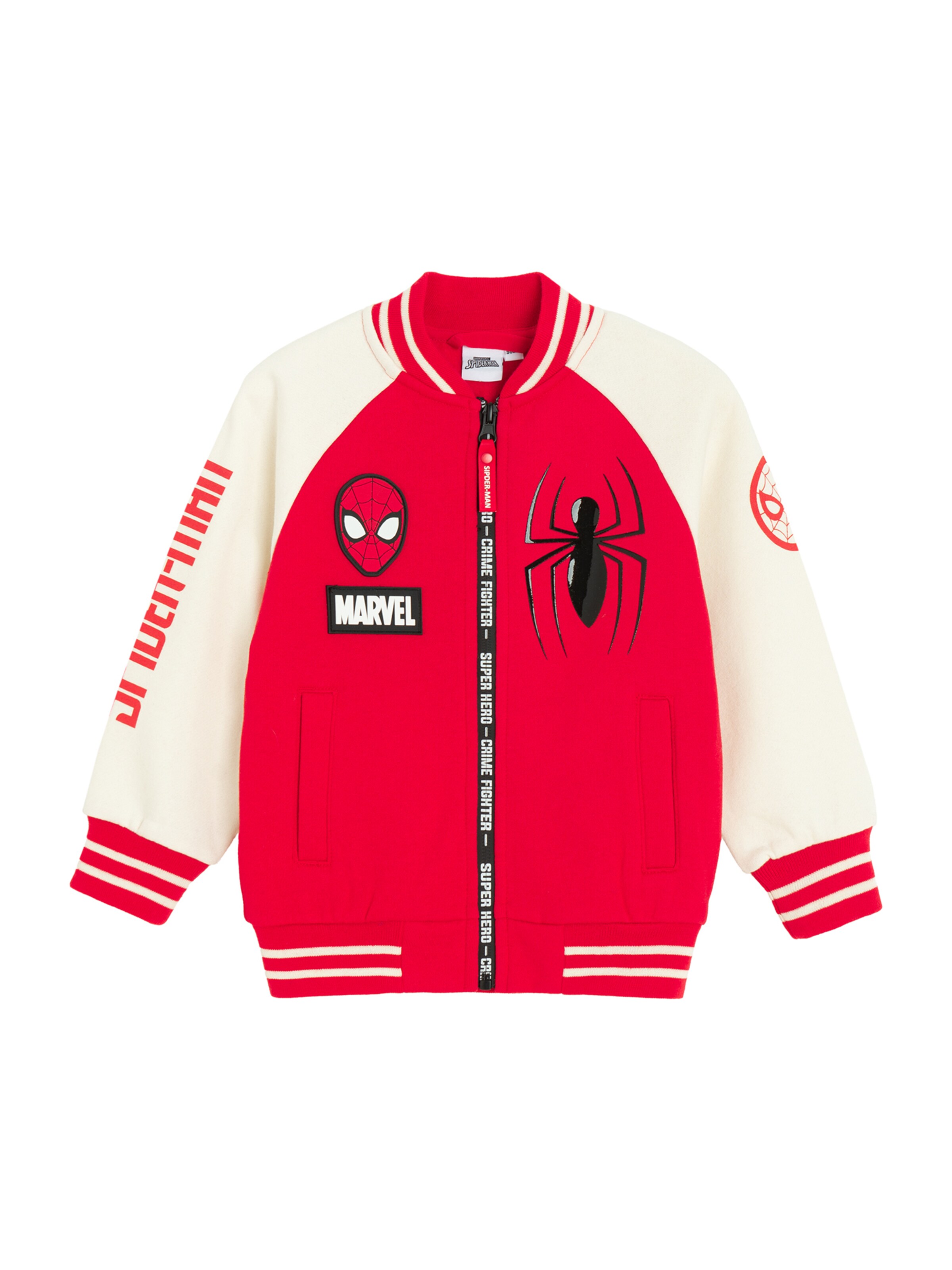 Cool Club - Casaco em moletão em vermelho: frente