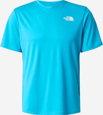 THE NORTH FACE Koszulka funkcyjna w kolorze niebieski: przód
