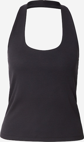 PIECES - Top 'PCMay' em preto: frente