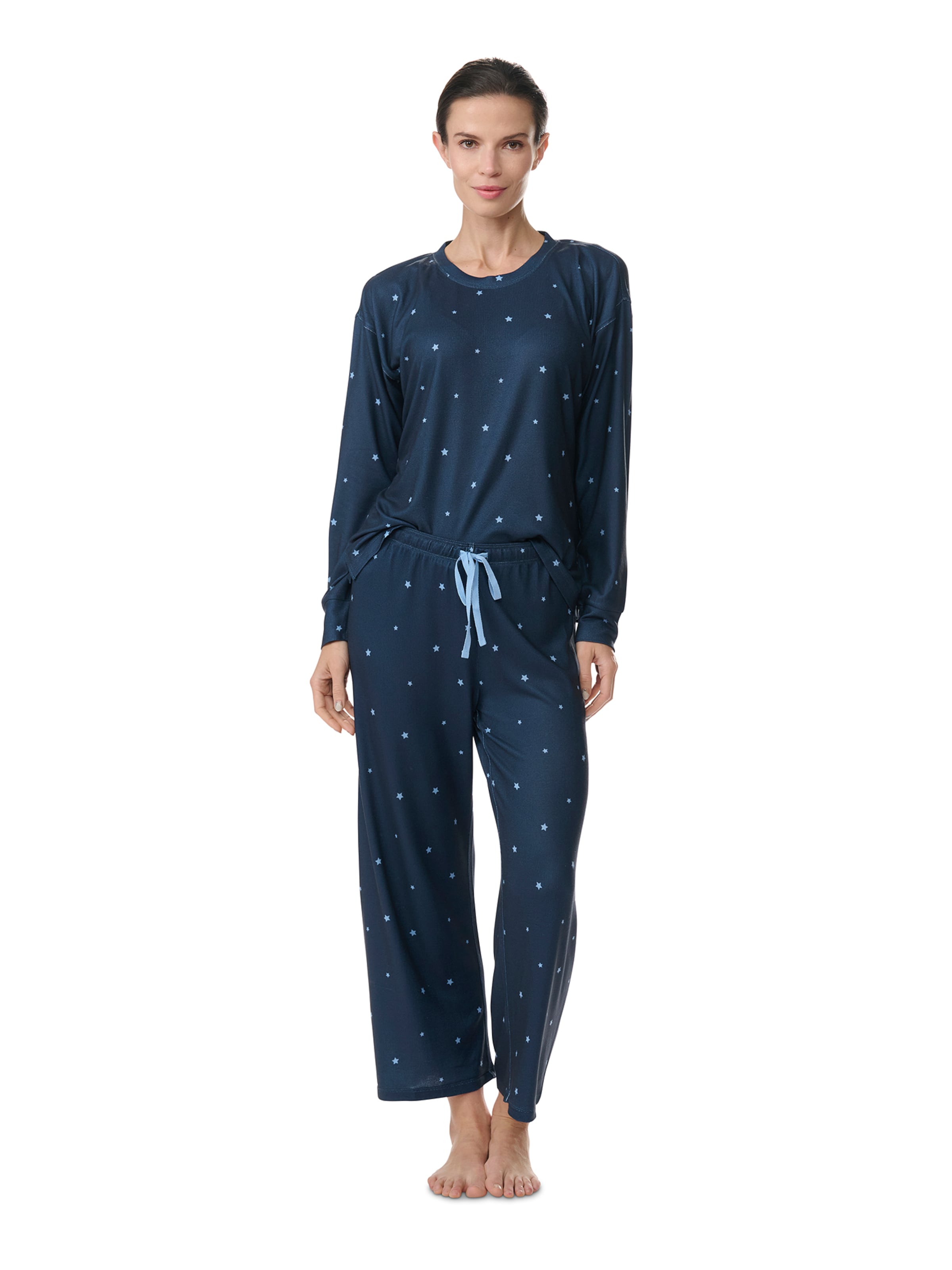 PJ Salvage Pyjama ' l/s - P.J. Salvage Special ' in Blauw: voorkant