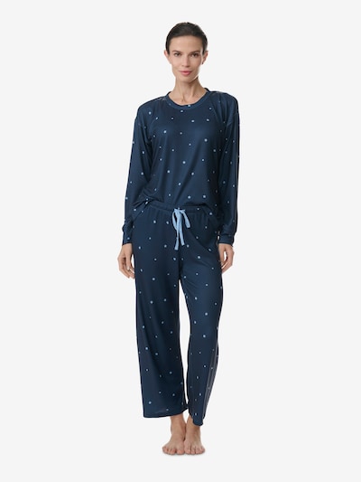 PJ Salvage Pyjama ' l/s - P.J. Salvage Special ' en bleu, Vue avec produit