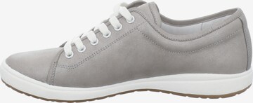 JOSEF SEIBEL Lace-Up Shoes 'Caren' in Silver