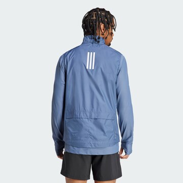 ADIDAS PERFORMANCE Sportbodywarmer 'Own the Run' in Blauw