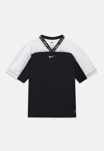 Nike Sportswear Тениска в черно: отпред