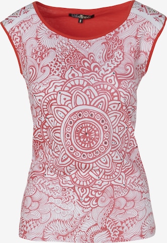 T-shirt KOROSHI en orange : devant
