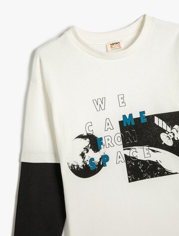 Koton T-Shirt in Weiß