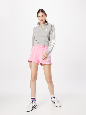 ADIDAS SPORTSWEAR Normální Sportovní kalhoty 'Future Icons 3-Stripes' – pink