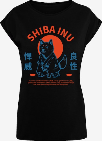 T-shirt 'Japanischer Shiba Inu Hund' F4NT4STIC en noir : devant