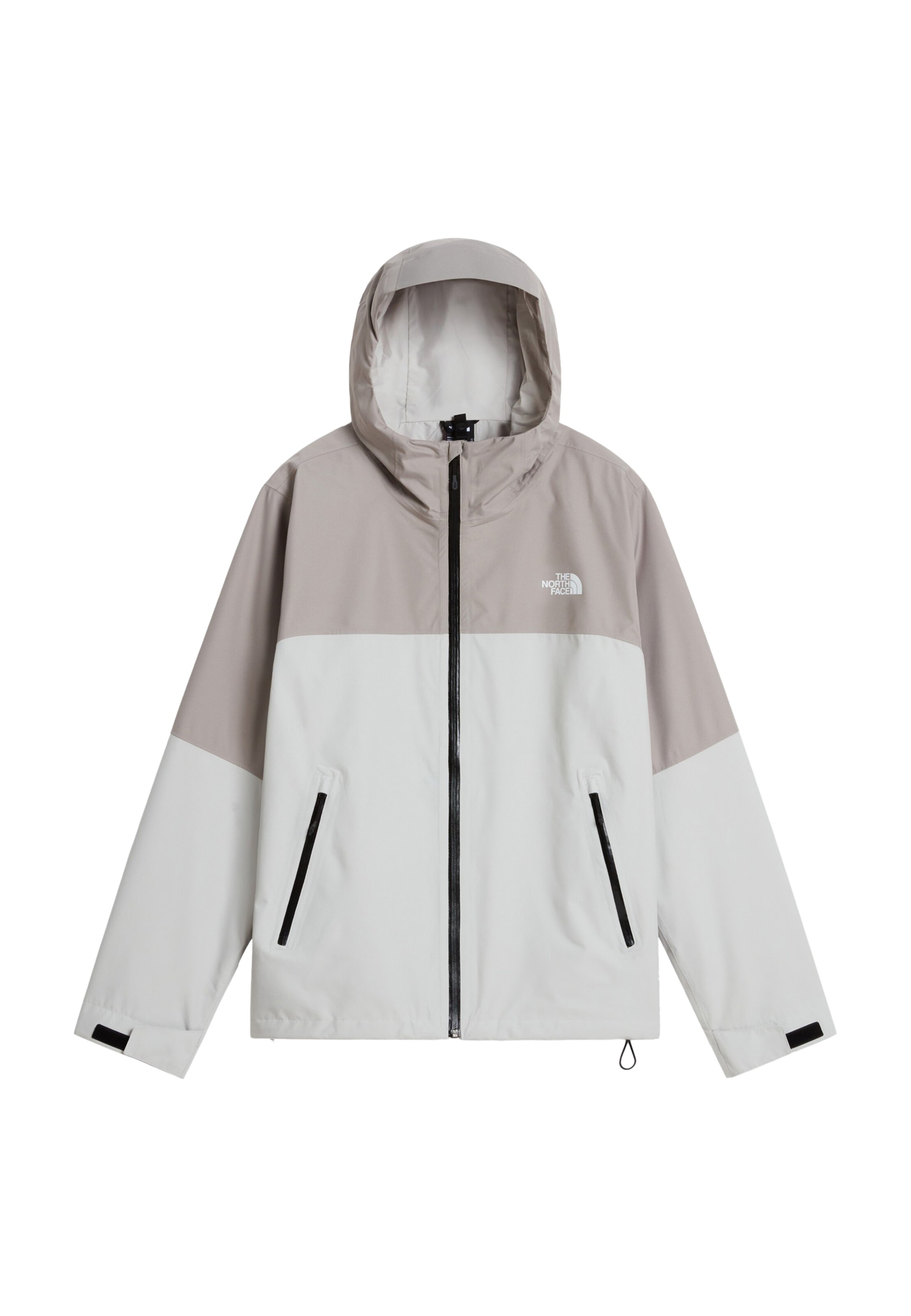THE NORTH FACE Яке Outdoor в сиво: отпред