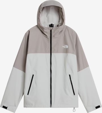 THE NORTH FACE Яке Outdoor в сиво: отпред