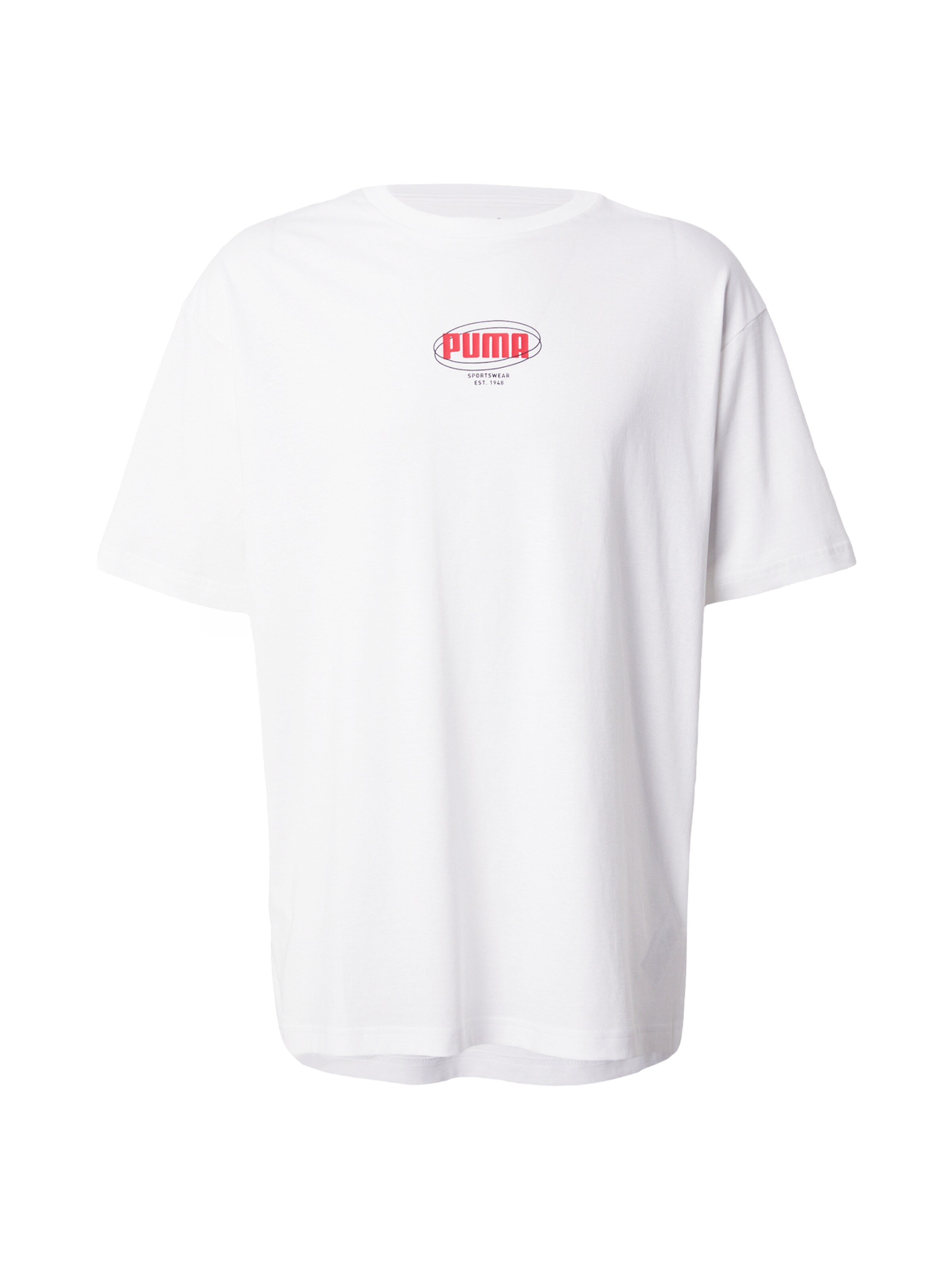 PUMA Funktionsshirt 'Ess' in Weiß: Vorderseite