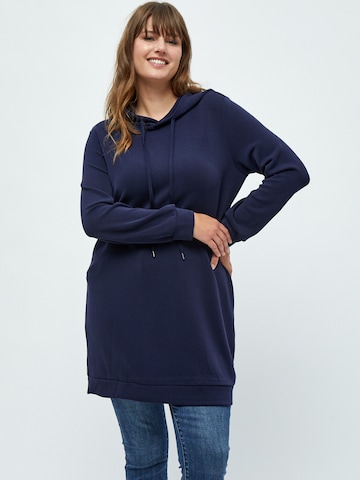 Peppercorn Jurk 'Dicette' in Blauw: voorkant