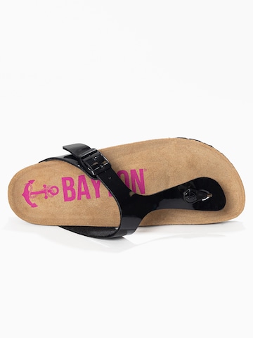 Infradito 'MERCURE' di Bayton in nero