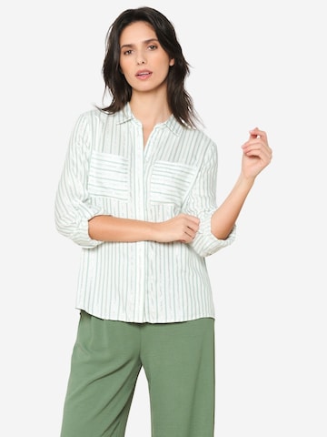 LolaLiza Blouse in Green: front