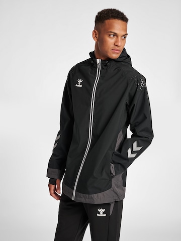 Hummel Training Jacket in Black: front