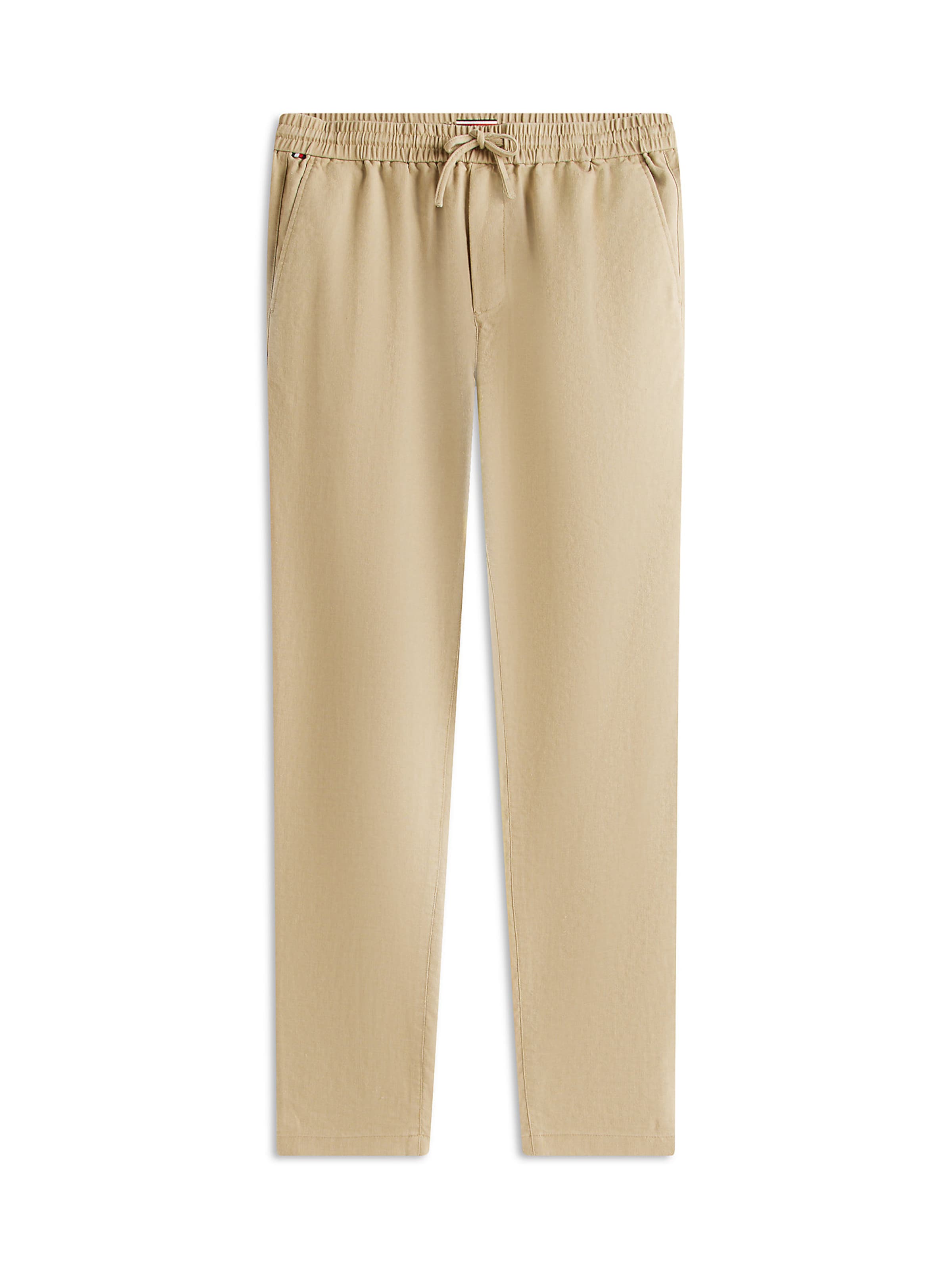 Pantalon 'Harlem' TOMMY HILFIGER en beige : devant