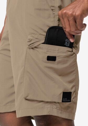 JACK WOLFSKIN Regular Outdoorshorts 'Kalahari' in Beige