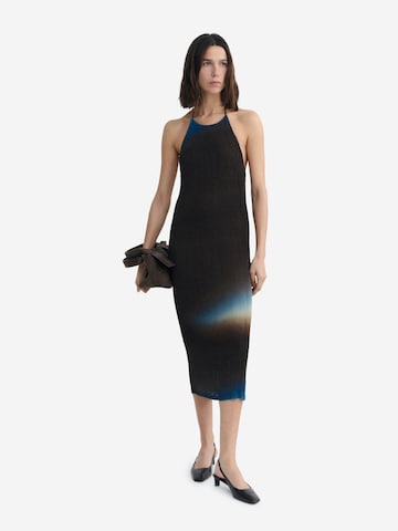 Thinking MU Kleid 'Miriam' in Blau: Vorderseite