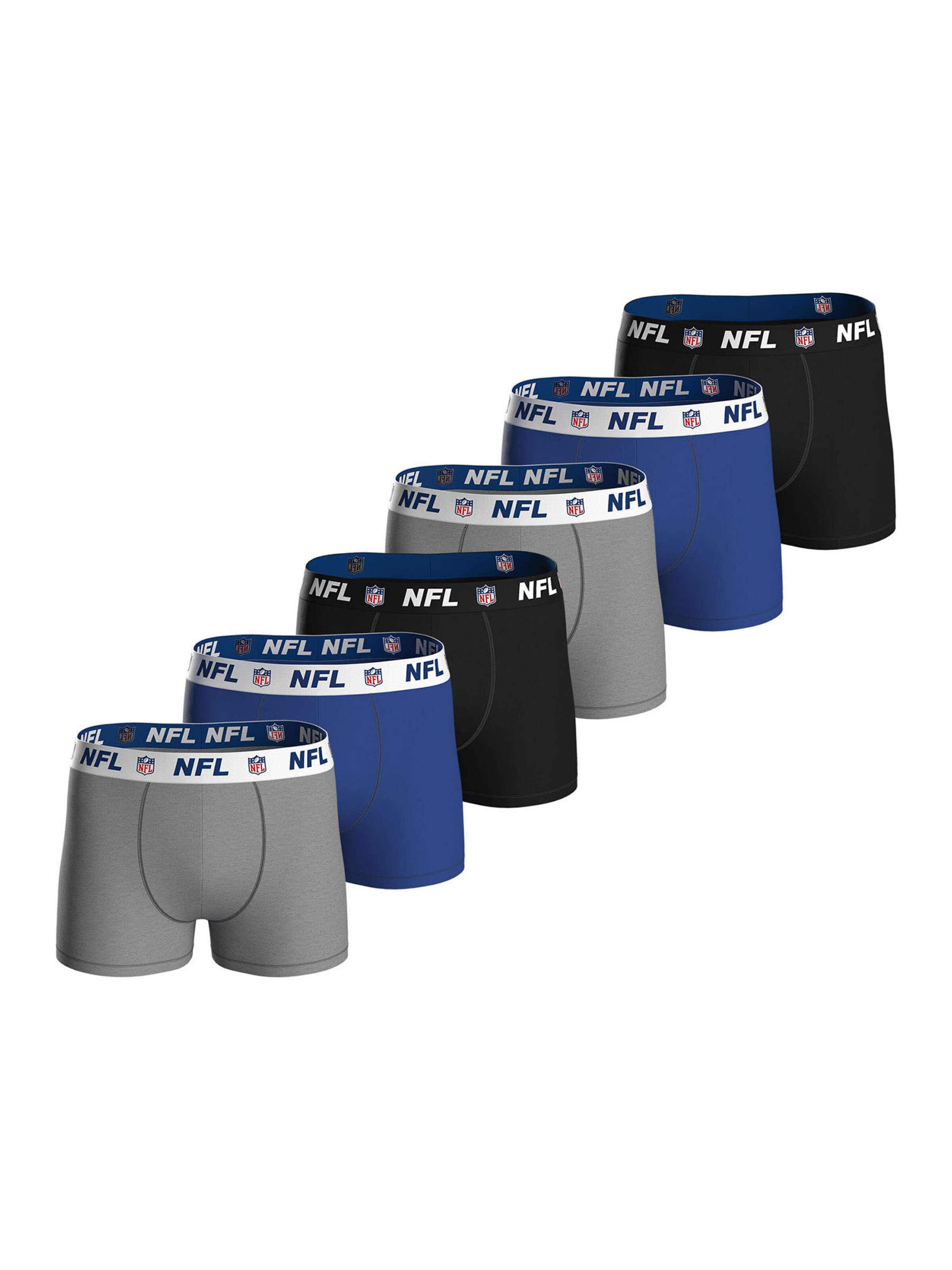 Huddle Boxer shorts 'NFL Shield' in Blue: front