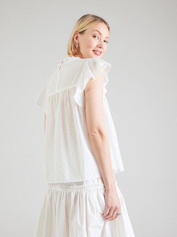 Chemisier 'ONLKatti' ONLY en blanc