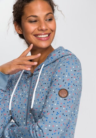 KangaROOS Sweatjacke in Blau