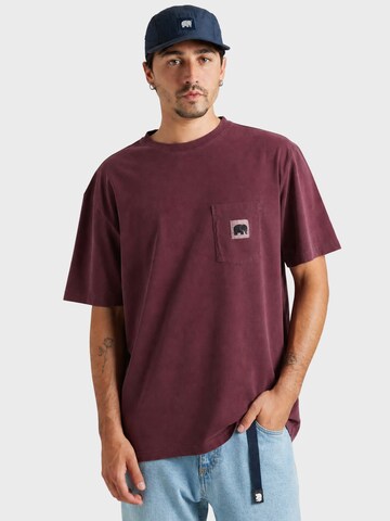 Trendsplant Shirt 'GARZA' in Rood: voorkant